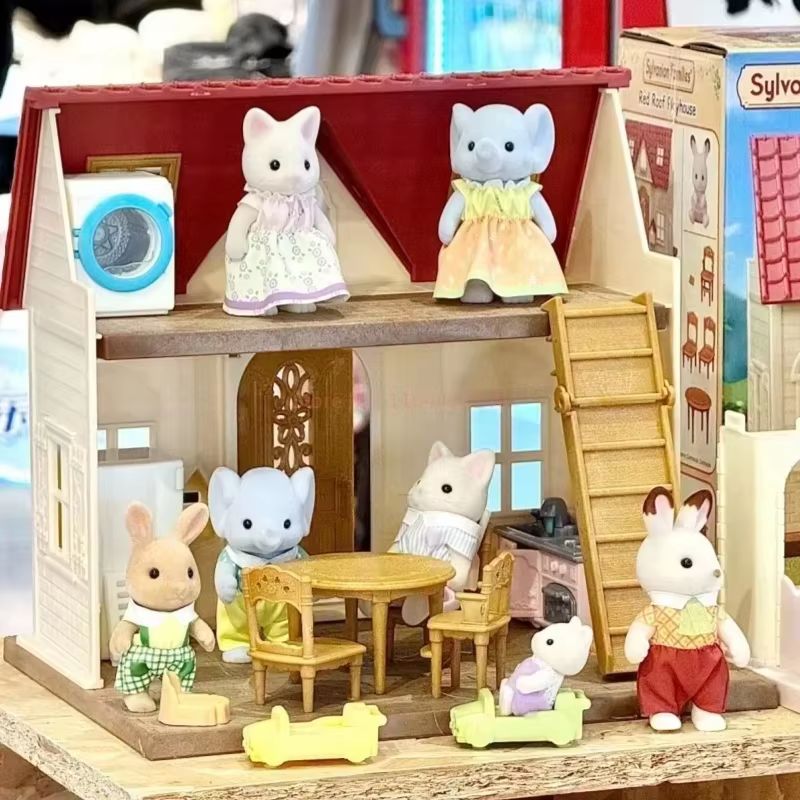 Kitchen Appliances Kids - Sylvanian Families Panda Elephants Family Of