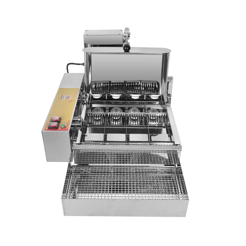 2800W Electric Commercial 4 Ro - đánh giá và giá Donut Maker Mini