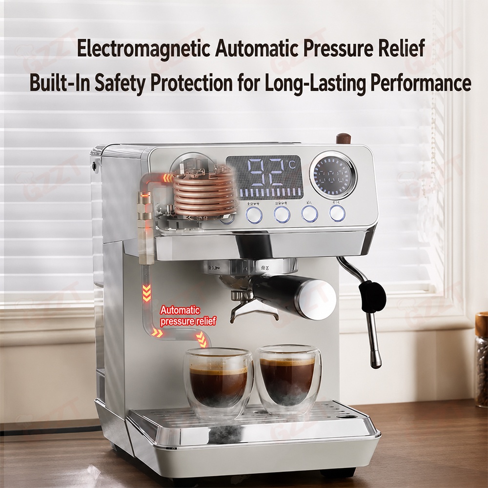 GZZT Semi-Auto Espresso Coffee - đánh giá và giá Espresso Machine Semi Auto