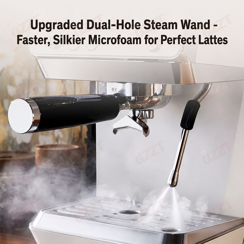 GZZT Semi-Auto Espresso Coffee - đánh giá và giá Espresso Machine Semi Auto
