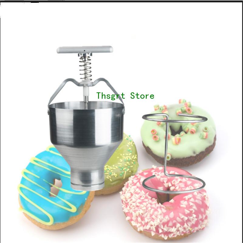 stainless steel manual donut m - đánh giá và giá Donut Maker Mini