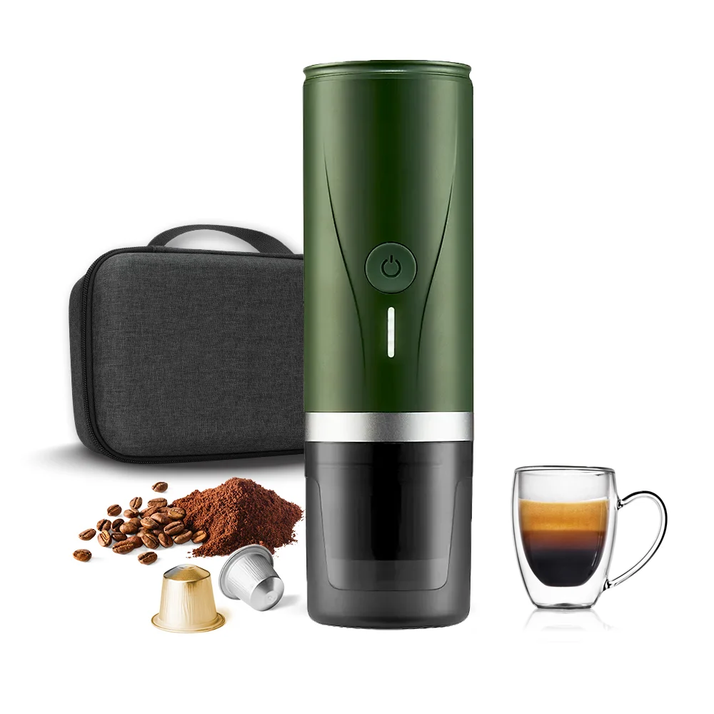 Heated Portable Capsule Coffee - đánh giá và giá Espresso Machine Semi Auto