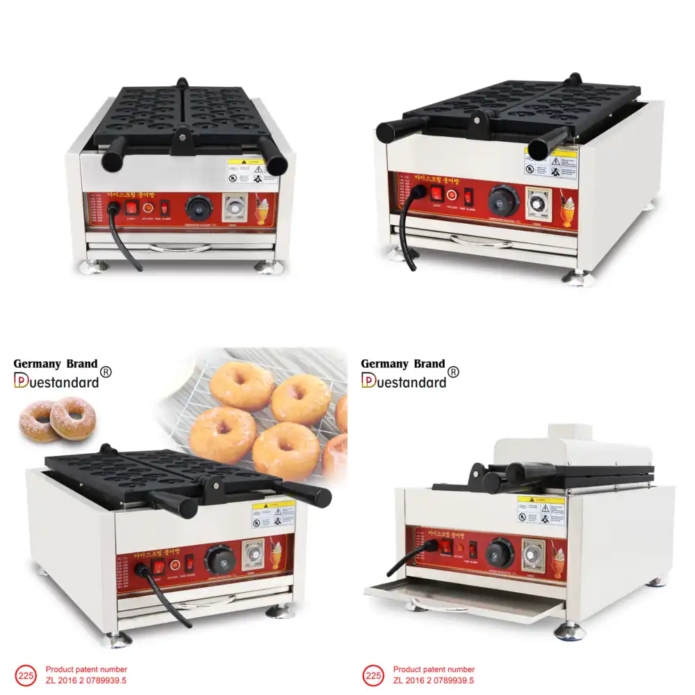 Commercial Waffle Maker Mini D - đánh giá và giá Donut Maker Mini