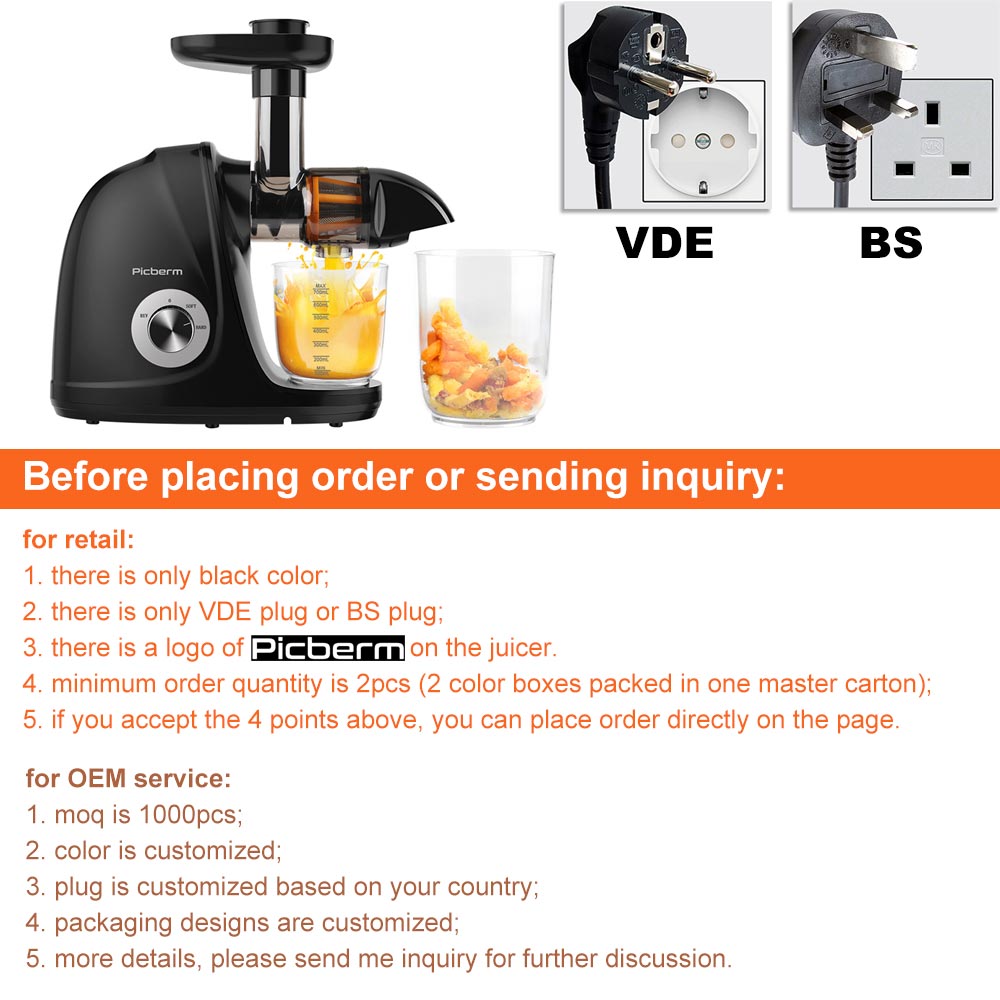 2026-Black Horizontal Slow Jui - đánh giá và giá Kitchen Appliances Wholesale