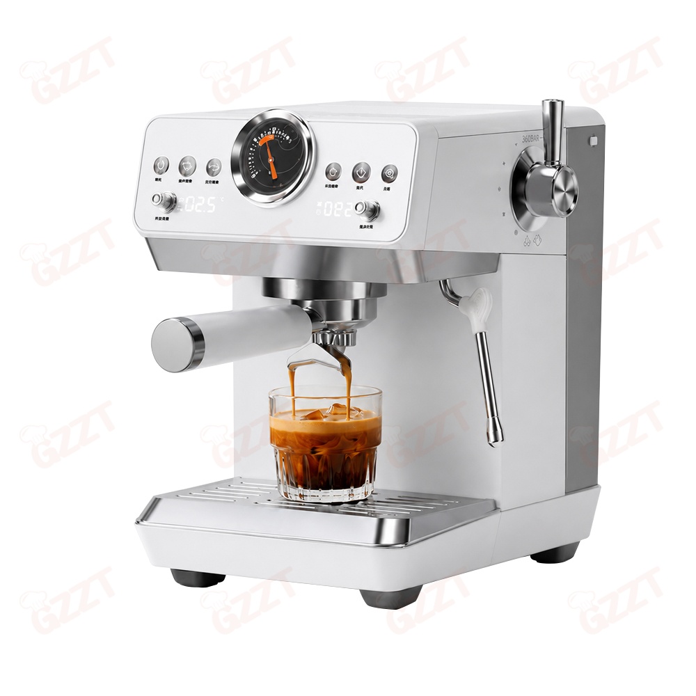 GZZT CM2250 Semi-Auto Espresso - đánh giá và giá Espresso Machine Semi Auto