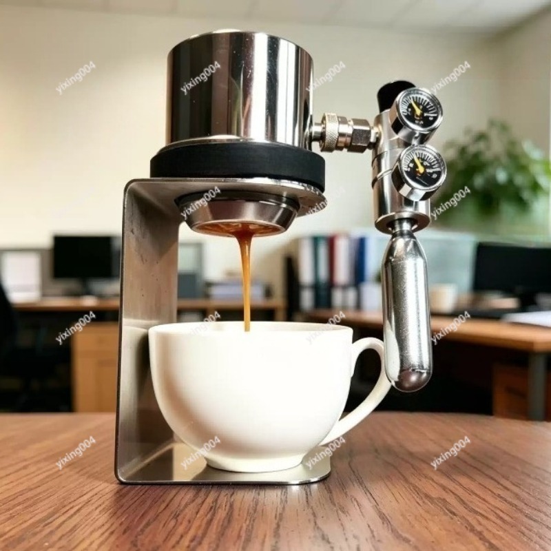 Portable Pneumatic Coffee Make - đánh giá và giá Espresso Machine Semi Auto
