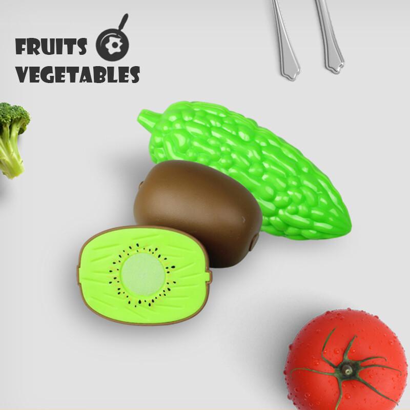 Cutting Play Food Set For Kids - đánh giá và giá Kitchen Appliances Kids